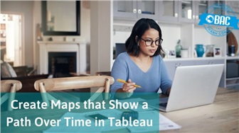 Tạo bản đồ vẽ đường đi theo thời gian trong Tableau