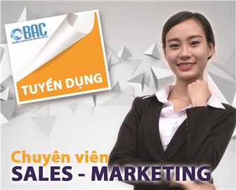Tuyển Dụng Chuyên Viên Sales - Marketing
