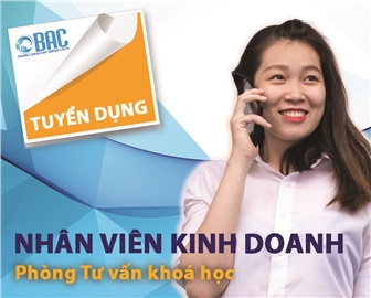 Tuyển dụng - Nhân viên Kinh doanh – Phòng Tư vấn Khóa học